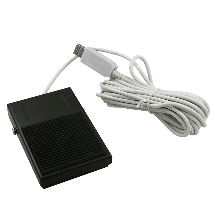 Foot Switch USB power cord Customization keyboard key Multiple functions foot pedal for Medical work station Games Entertainment